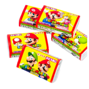 Super Mario Grape Flavor  Gum 6g