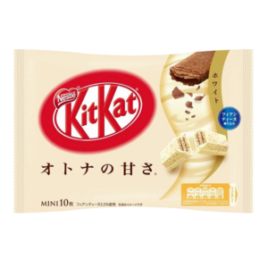 JP- kitKat white chocolate with black biscuit 92.8g