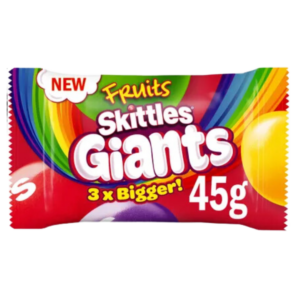 Skittles Giants Fruit Sweets Bag 45g