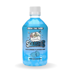 SQUSHiZ Blue Raspberry with nata de coco 350ml