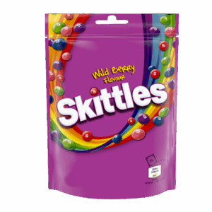 UK-Skittles Wild Berries Pouch Bag 136g