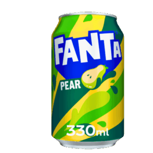 UK-Fanta Sparkling Pear Drink  330ml