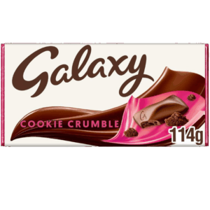 Galaxy Cookie Crumble Chocolate Bar 114g