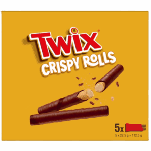 UK - Twix Crispy Rolls 5 pack 112.5g