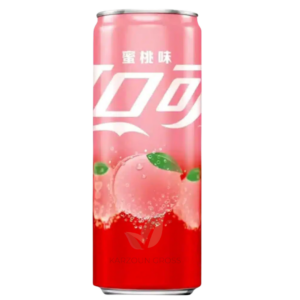 CN- Coca cola White Peach Slim can 330ml