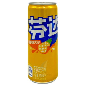 CN  - Fanta Pineapple Slim can 330ml