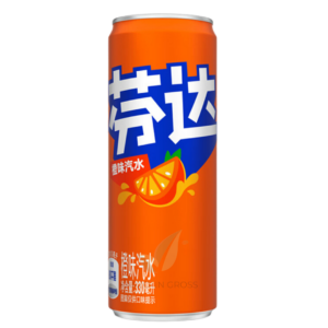 CN - Fanta Orange Slim can 330ml