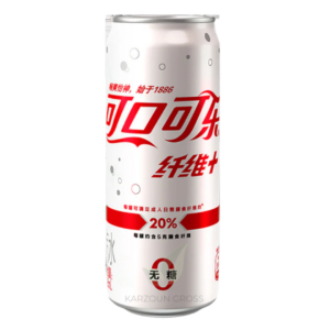 CN- Coca cola Fiber Plus Sugar Free Slim can 330ml