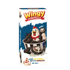 Wingy Crunch Crispy Cookies Display 50g