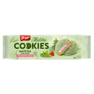 Bergen Matcha Cookies Strawberry Cream 96g