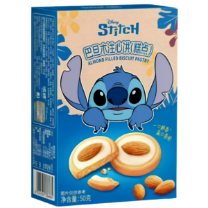 Binqi Stitch Almond Filled Biscuit (Pastry) 50g