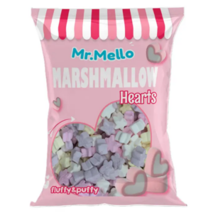 Mr. Mello Marshmallow Hearts 45g
