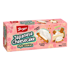 Bergen Japanese Cheesecake Style Cookies 128g