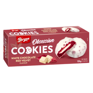 Bergen Obsession Red Velvet Cookies 128g