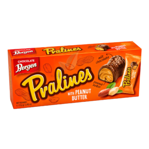 Bergen Pralines with Peanut Butter 112g